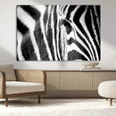 Zebra Stripes Wall Art Canvas Print – Black White Contrast by MyGreatCanvas | Canvas Wall Art Prints | Photo Prints & Wall Decor