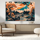 Japanese Landscape Wall Art Canvas Print – Mount Fuji by MyGreatCanvas | Canvas Wall Art Prints | Photo Prints & Wall Decor
