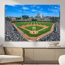 Wrigley Field Baseball Stadium Canvas Wall Art – Packed by MyGreatCanvas | Canvas Wall Art Prints | Photo Prints & Wall Decor