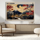 Yayoi Kusama Japanese Inspired Canvas Print – Mt. Fuji by MyGreatCanvas | Canvas Wall Art Prints | Photo Prints & Wall Decor