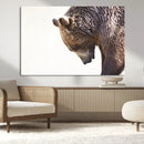 Grizzly Bear Canvas Wall Art Print – Framed Wildlife Nature by MyGreatCanvas | Canvas Wall Art Prints | Photo Prints & Wall Decor
