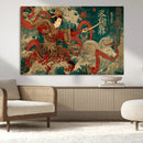 Tsukioka Yoshitoshi Samurai Wall Art – Japanese Katana by MyGreatCanvas | Canvas Wall Art Prints | Photo Prints & Wall Decor