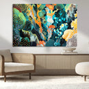 Vivid Underwater Coral Reef Wall Art Canvas Print, by MyGreatCanvas | Canvas Wall Art Prints | Photo Prints & Wall Decor