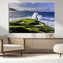Ocean Waves Crashing Wall Art Canvas Print – Dramatic Rocky by MyGreatCanvas | Canvas Wall Art Prints | Photo Prints & Wall Decor