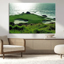 Coastal Golf Course Wall Art Canvas Print – Scenic Green by MyGreatCanvas | Canvas Wall Art Prints | Photo Prints & Wall Decor