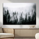 Foggy Pine Forest Canvas Wall Art by MyGreatCanvas | Canvas Wall Art Prints | Photo Prints & Wall Decor