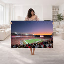 Dooley Stadium Wall Art, Sports Arena Canvas Print, Dooley