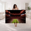 Tennessee Neyland Stadium Wall Art, Sports Arena Canvas