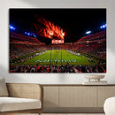 Jordan-Hare Football Stadium Wall Art Canvas Print, Football by MyGreatCanvas | Canvas Wall Art Prints | Photo Prints & Wall Decor
