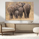 Wild Elephant Wall Art Canvas Print by MyGreatCanvas | Canvas Wall Art Prints | Photo Prints & Wall Decor
