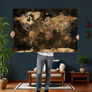 World Map Canvas Print, Modern Decorative Framed Map Artwork by MyGreatCanvas | Canvas Wall Art Prints | Photo Prints & Wall Decor