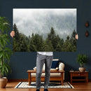 Misty Mountain Forest Wall Art Canvas Print by MyGreatCanvas | Canvas Wall Art Prints | Photo Prints & Wall Decor
