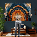 Abstract Wood Grain Canvas Print, Tree Ring Pattern Wall by MyGreatCanvas | Canvas Wall Art Prints | Photo Prints & Wall Decor