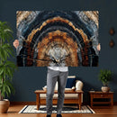 Abstract Wood Grain Canvas Print, Tree Ring Pattern Wall by MyGreatCanvas | Canvas Wall Art Prints | Photo Prints & Wall Decor