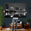 Austin Skyline Wall Art Canvas Print, Austin Downtown Night by MyGreatCanvas | Canvas Wall Art Prints | Photo Prints & Wall Decor