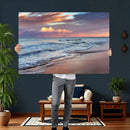 Ocean Sunset Wall Art Canvas Print – Coastal Beach by MyGreatCanvas | Canvas Wall Art Prints | Photo Prints & Wall Decor