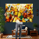 Butterfly Wall Art Canvas Print – Colorful Abstract Nature by MyGreatCanvas | Canvas Wall Art Prints | Photo Prints & Wall Decor