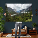 Yosemite Valley Wall Art Canvas Print – Misty Mountain by MyGreatCanvas | Canvas Wall Art Prints | Photo Prints & Wall Decor
