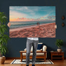 Pastel Beach Wall Art Canvas Print – Soft Coastal by MyGreatCanvas | Canvas Wall Art Prints | Photo Prints & Wall Decor