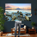 Mayon Volcano Seascape Wall Art Canvas Print, Tropical Ocean by MyGreatCanvas | Canvas Wall Art Prints | Photo Prints & Wall Decor