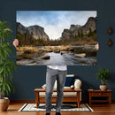 Yosemite Valley Mountain Landscape Wall Art Canvas Print, by MyGreatCanvas | Canvas Wall Art Prints | Photo Prints & Wall Decor