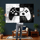 Abstract Gaming Controller Wall Art Canvas Print by MyGreatCanvas | Canvas Wall Art Prints | Photo Prints & Wall Decor