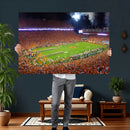 Clemson Football Stadium Wall Art Canvas Print, College by MyGreatCanvas | Canvas Wall Art Prints | Photo Prints & Wall Decor