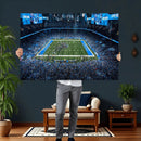 Detroit Lions Stadium Wall Art Canvas Print, Football Field by MyGreatCanvas | Canvas Wall Art Prints | Photo Prints & Wall Decor