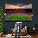 Oklahoma Sooners Stadium Wall Art Canvas Print, College by MyGreatCanvas | Canvas Wall Art Prints | Photo Prints & Wall Decor