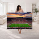 Oklahoma Sooners Stadium Wall Art Canvas Print, College