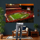 Georgia Bulldogs Stadium Wall Art Canvas Print, Sanford by MyGreatCanvas | Canvas Wall Art Prints | Photo Prints & Wall Decor