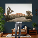 Joshua Tree Desert Wall Art Canvas Print, Minimal by MyGreatCanvas | Canvas Wall Art Prints | Photo Prints & Wall Decor