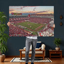 Donald W. Reynolds Razorback Stadium Wall Art Canvas Print – by MyGreatCanvas | Canvas Wall Art Prints | Photo Prints & Wall Decor