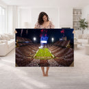 Oklahoma Memorial Stadium Wall Art Canvas Print – Oklahoma