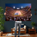 Oklahoma Memorial Stadium Wall Art Canvas Print – Oklahoma