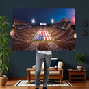 Oklahoma Memorial Stadium Wall Art Canvas Print – Oklahoma by MyGreatCanvas | Canvas Wall Art Prints | Photo Prints & Wall Decor