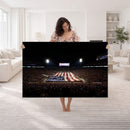 Oklahoma Memorial Stadium Wall Art Canvas Print – Oklahoma