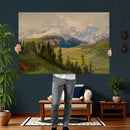 Konrad Petrides View From Mount Helm Wall Art Canvas Print - by MyGreatCanvas | Canvas Wall Art Prints | Photo Prints & Wall Decor