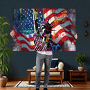 USA Statue of Liberty Graffiti Street Art Wall Art Canvas by MyGreatCanvas | Canvas Wall Art Prints | Photo Prints & Wall Decor