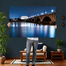 Washington DC Wall Art Canvas Print – Lincoln Memorial Night by MyGreatCanvas | Canvas Wall Art Prints | Photo Prints & Wall Decor
