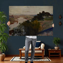 Jacek Malczewski - Landscape at the Vistula Wall Art Canvas by MyGreatCanvas | Canvas Wall Art Prints | Photo Prints & Wall Decor