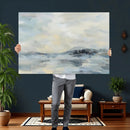 Abstract Coastal Landscape Wall Art Canvas Print – Soft Blue by MyGreatCanvas | Canvas Wall Art Prints | Photo Prints & Wall Decor