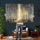 Abstract Birch Forest Wall Art Canvas Print – Modern Neutral by MyGreatCanvas | Canvas Wall Art Prints | Photo Prints & Wall Decor
