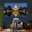 US Capitol Building Wall Art Canvas Print – Washington DC by MyGreatCanvas | Canvas Wall Art Prints | Photo Prints & Wall Decor