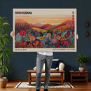 Yayoi Kusama Colorful Landscape Wall Art Canvas Print – by MyGreatCanvas | Canvas Wall Art Prints | Photo Prints & Wall Decor