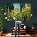 Gustav Klimt Boho Mountain Landscape Large Wall Art, by MyGreatCanvas | Canvas Wall Art Prints | Photo Prints & Wall Decor