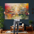 Colorful Abstract Canvas Wall Art — Large Textured Oil by MyGreatCanvas | Canvas Wall Art Prints | Photo Prints & Wall Decor