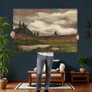 Gustav Macoun Heathland Canvas Print, Czech Landscape Oil by MyGreatCanvas | Canvas Wall Art Prints | Photo Prints & Wall Decor