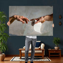 Funny Bathroom Wall Art Canvas, Creation of Toilet Paper by MyGreatCanvas | Canvas Wall Art Prints | Photo Prints & Wall Decor