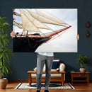 Sailboat Wall Art Canvas Print, Vintage Ship Bow Framed by MyGreatCanvas | Canvas Wall Art Prints | Photo Prints & Wall Decor
